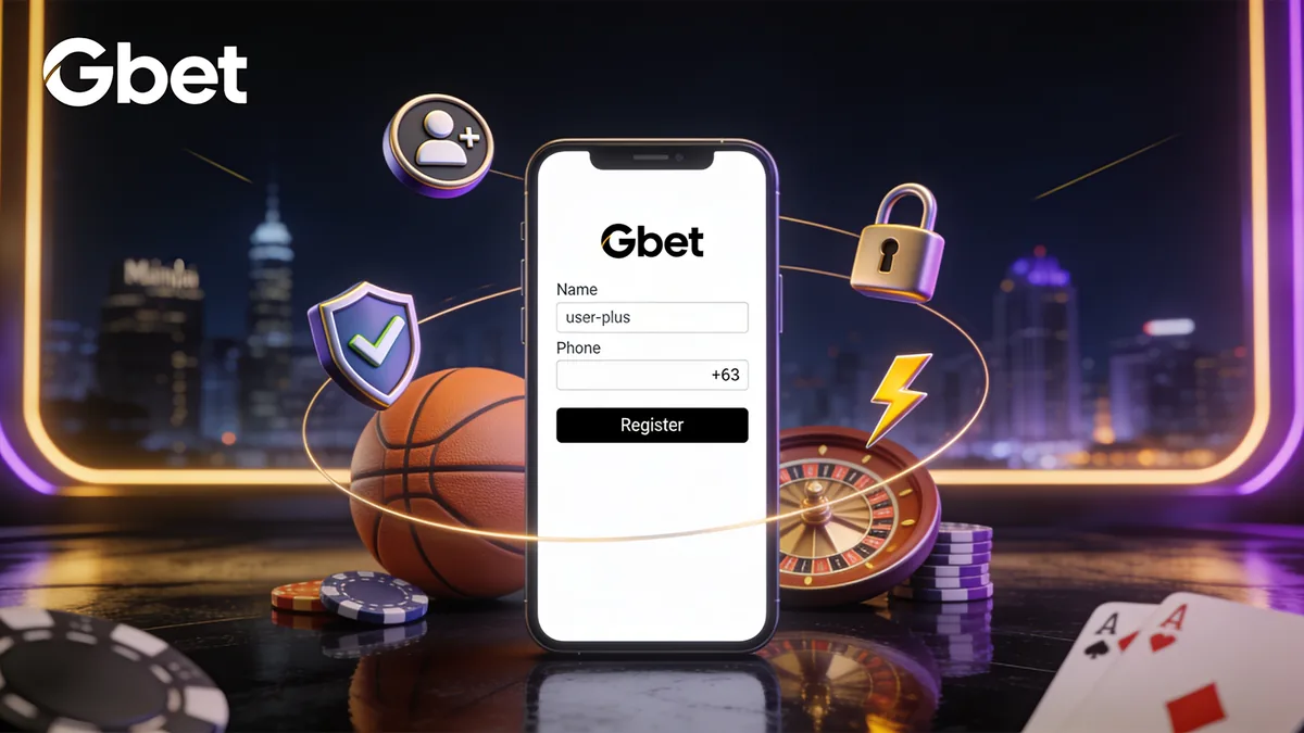 How to Create a gbet Account for players in the Philippines